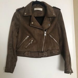 zara suede jacket